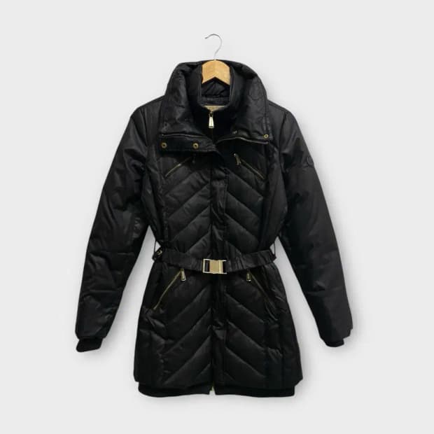 마이클코어스 금장벨트 다운 패딩 XS