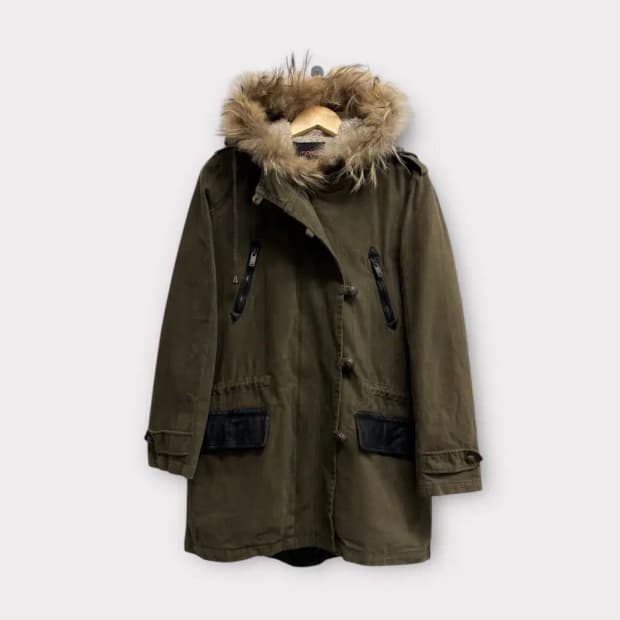 마쥬 maje. 쉐르파 양털 야상점퍼 L