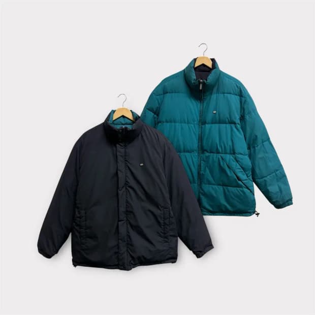 라코스테 리버시블 덕다운 패딩 2XL