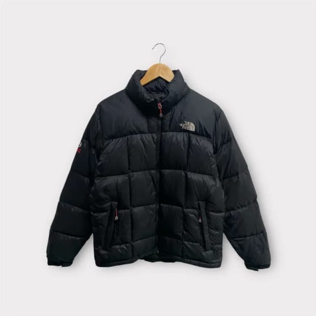 노스페이스 블랙 구스패딩 95