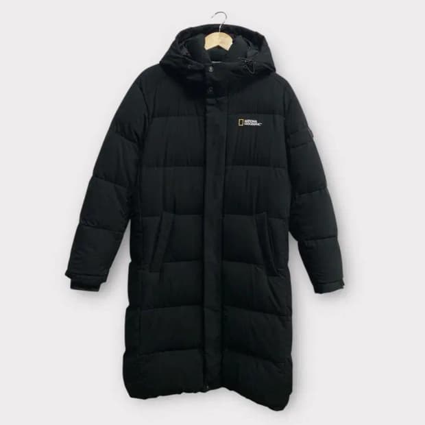 내셔널지오그래픽 롱패딩 M