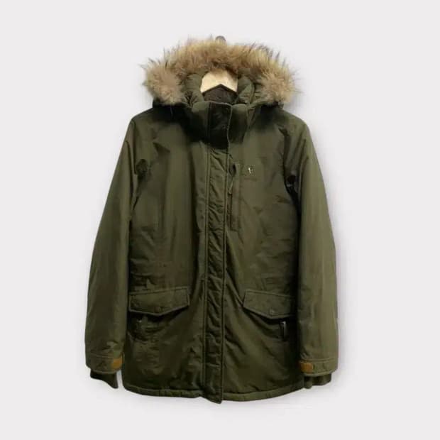 블랙야크 카키 덕다운 패딩 95