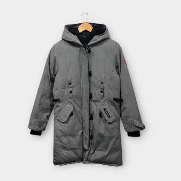 캐나다구스 익스페디션 그레이 패딩 M