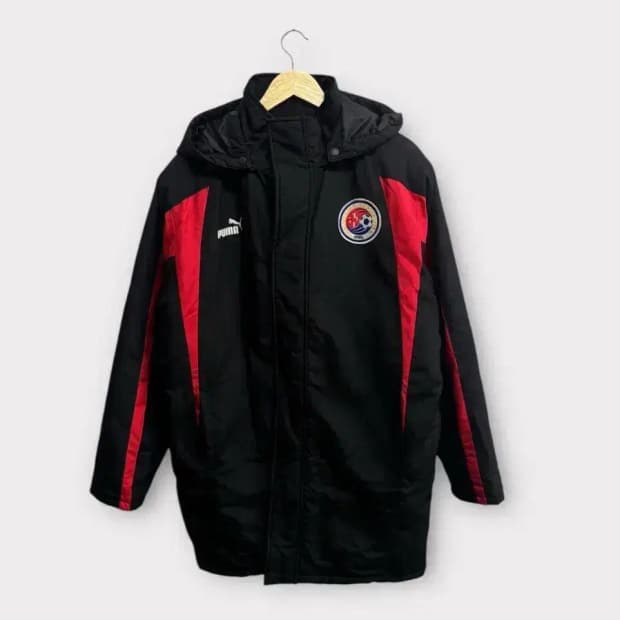 푸마 puma soccer 롱패딩 L