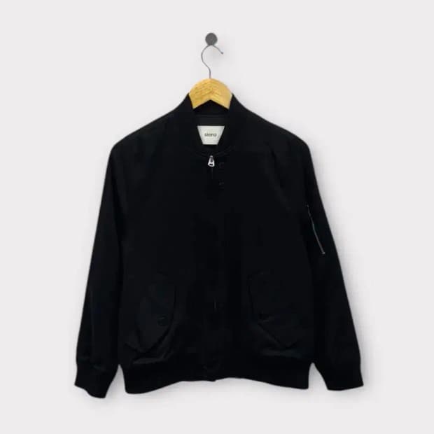 siero 시에로 블랙 블루종 점퍼 XS