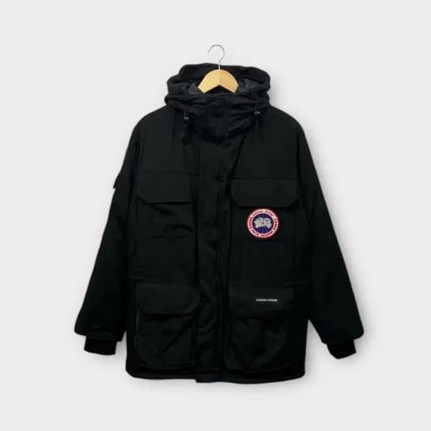 캐나다구스 익스페디션 블랙 패딩 S