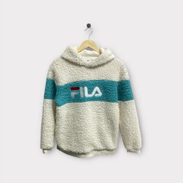 휠라 FILA 뽀글이 후드 티셔츠 165호 / 여성S