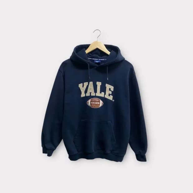 예일 YALE 네이비 베이직 후드티-160호/성인여자 S-M