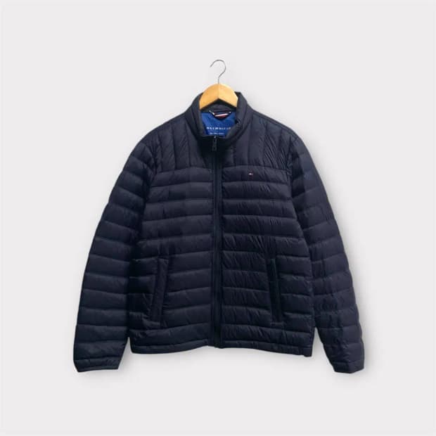 타미힐피거 다운 경량패딩 M