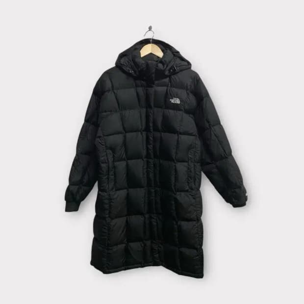 노스페이스 메트로폴리탄 구스다운 롱 패딩 XL