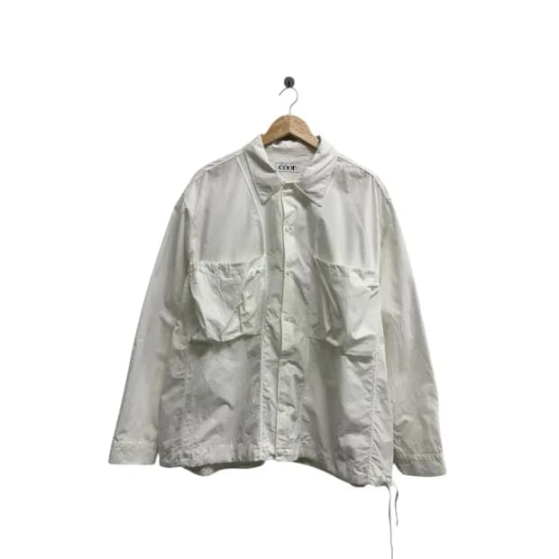 쿠어 coor  STRING BIG POCKET SHIRT L