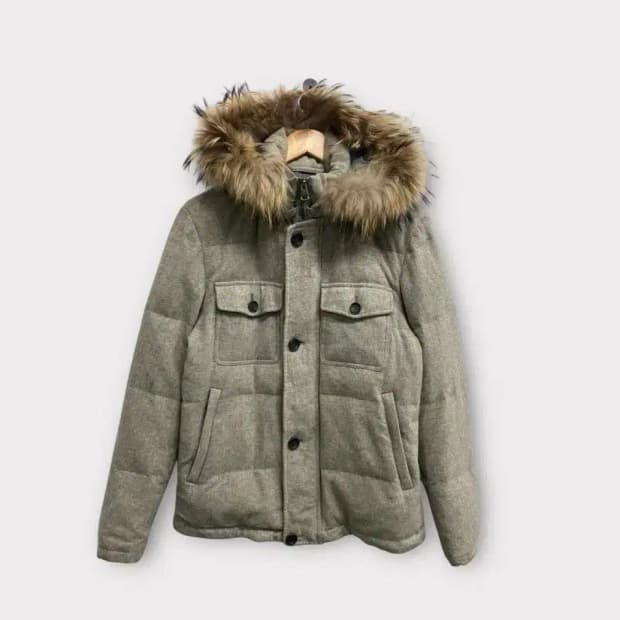 띠어리 다운 울패딩 40 M-L