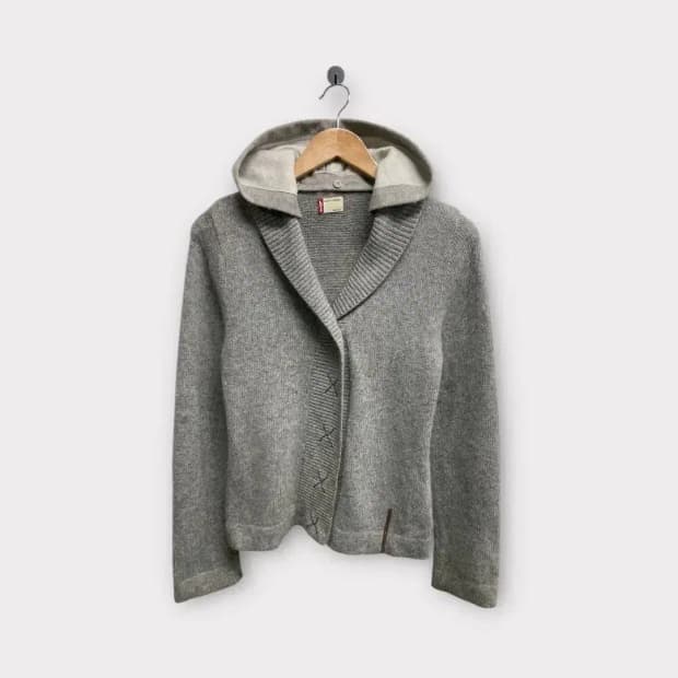 리바이스 Levis 니트 후드 집업 XS-S