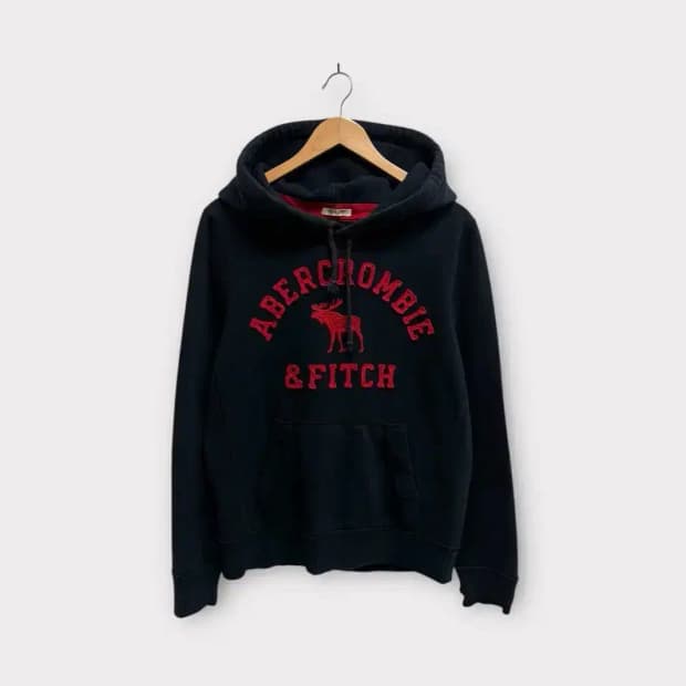 아베크롬비 네이비 후드티 M