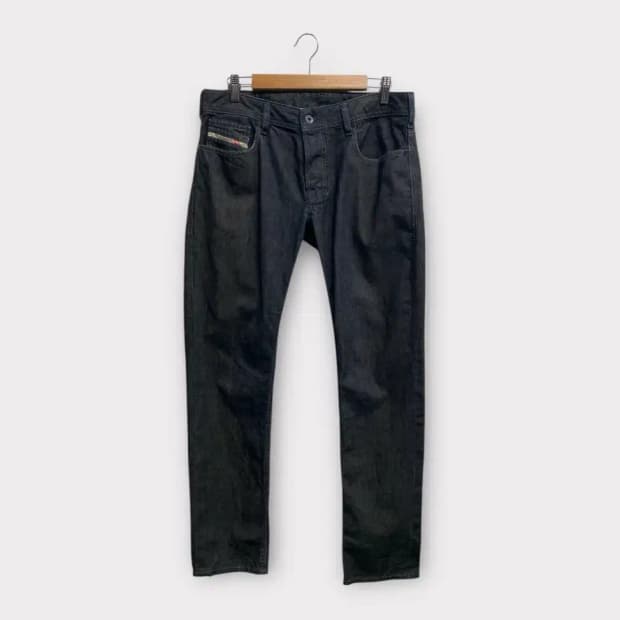 디젤 흑청컬러 데님 팬츠 -31인치