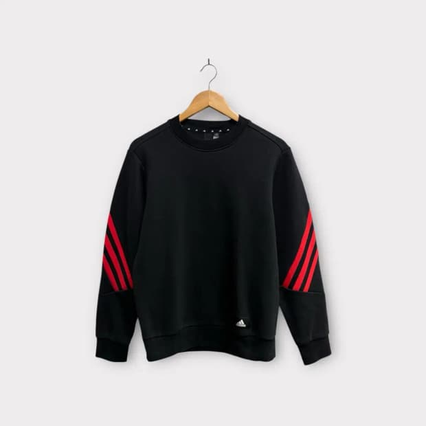 아디다스 3스트라이프 랩 맨투맨 M