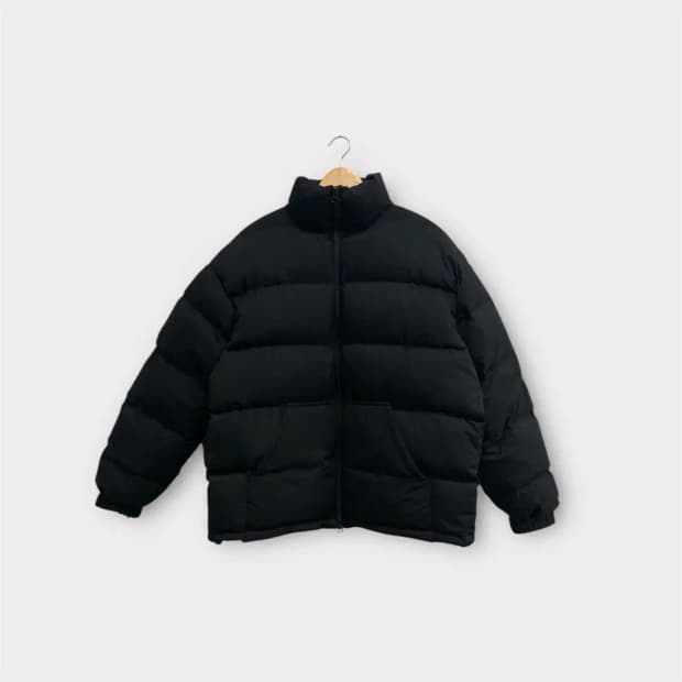 라퍼지스토어 블랙 다운패딩 XL