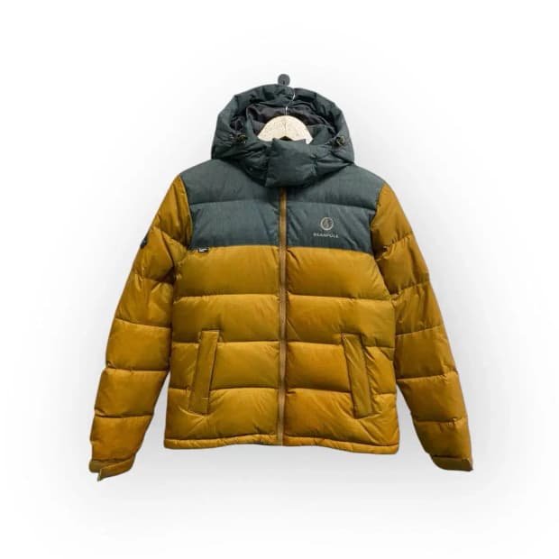 빈폴 브라운 패딩 점퍼 90.