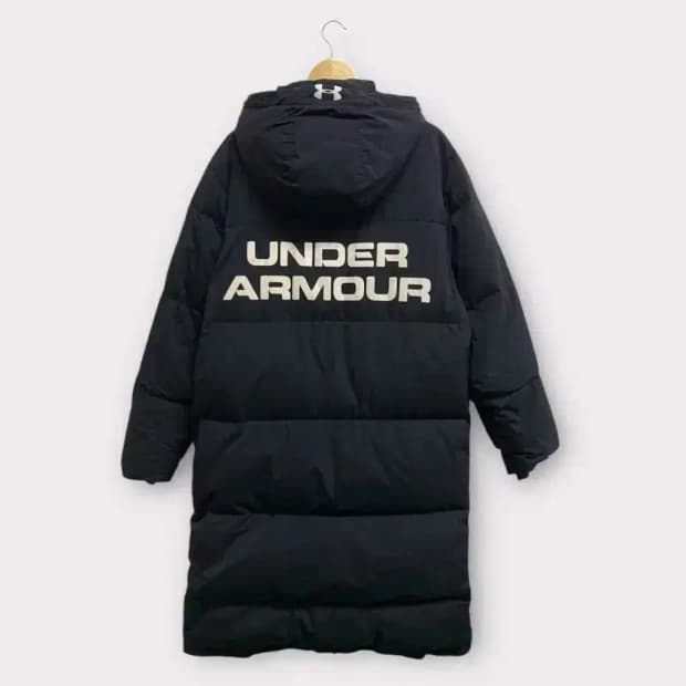 언더아머 블랙 롱패딩 3XL