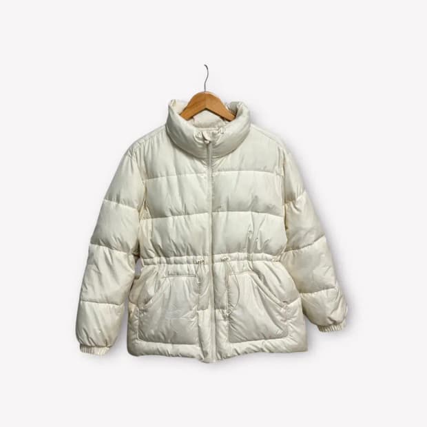 젝시믹스 아이보리 스트링 패딩 M-L