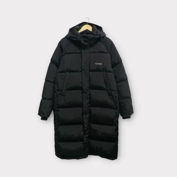 커버낫 COVERNAT 덕다운 롱패딩 L