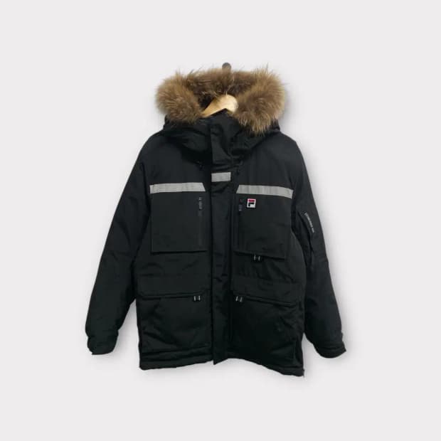 휠라 FILA 덕다운 패딩 XL