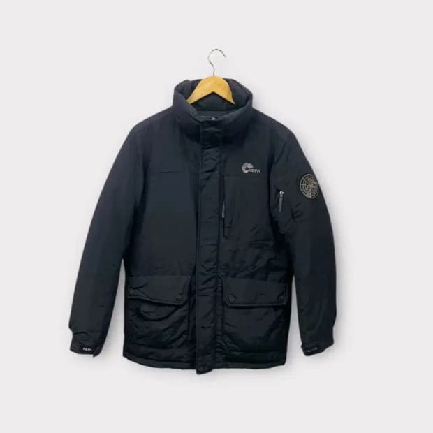 네파 NEPA 블랙 패딩 S