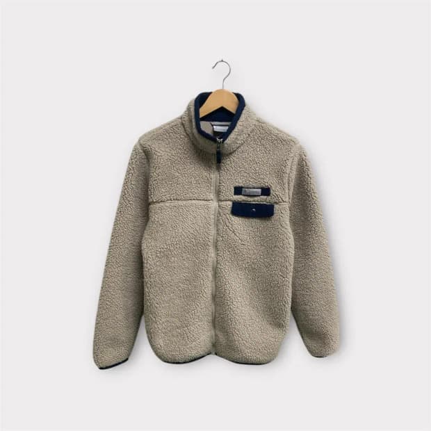 컬럼비아 뽀글이 집업 S