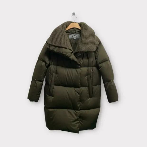 베라왕 니트 안감 탈부착 푸퍼 구스다운 패딩 S-L