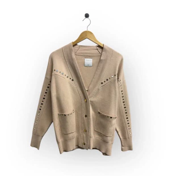산드로 SANDRO 스터드 포인트 니트 가디건 M