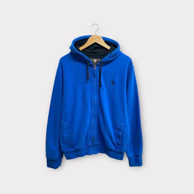 팀버랜드 블루 Timberland 후드집업 L