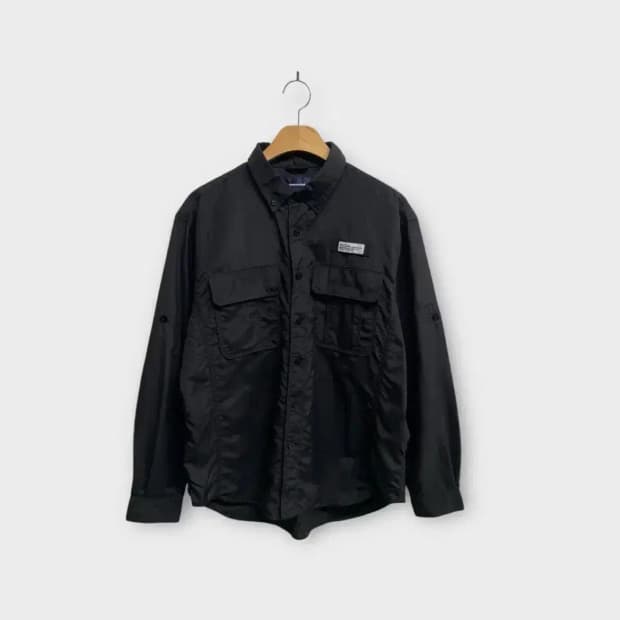 디스이즈네버댓 Fishing Shirt Black S-M