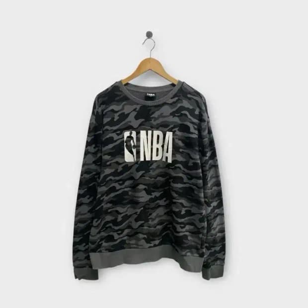 NBA 카모플라쥬 맨투맨 2XL
