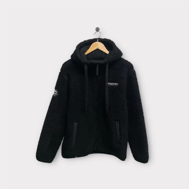 디스커버리 뽀글이 점퍼 L