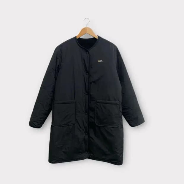 내셔널지오그래픽 리버시블 롱 플리스 집업 95