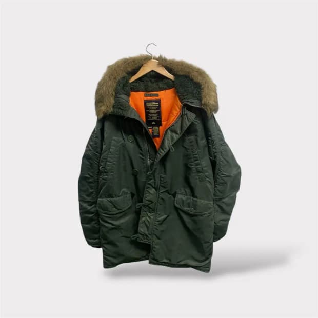 알파 인더스트리 N-3B 파카 점퍼 M-L