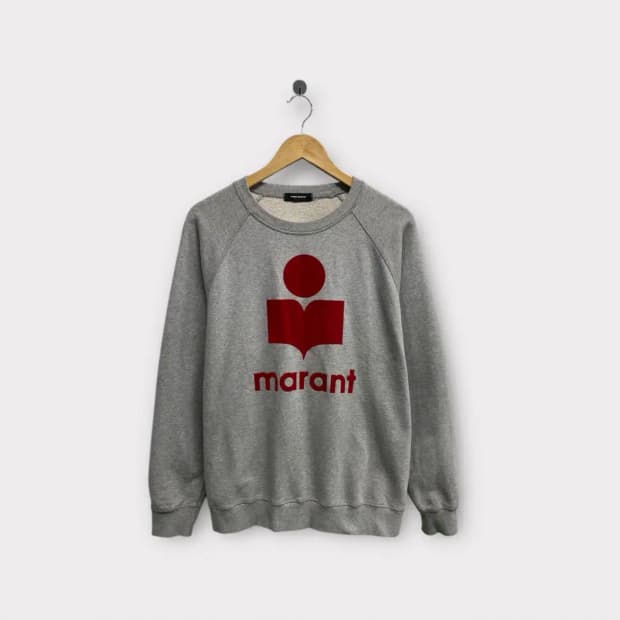 이자벨마랑 스웻셔츠 그레이 맨투맨 free