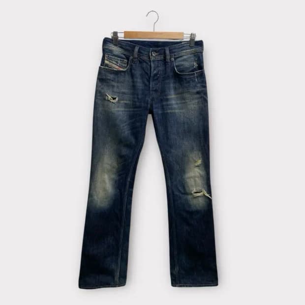 디젤 Diesel 빈티지 워싱 데님 팬츠 -29인치