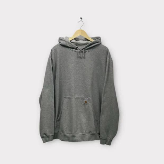 칼하트 그레이 기모 후드티 XL