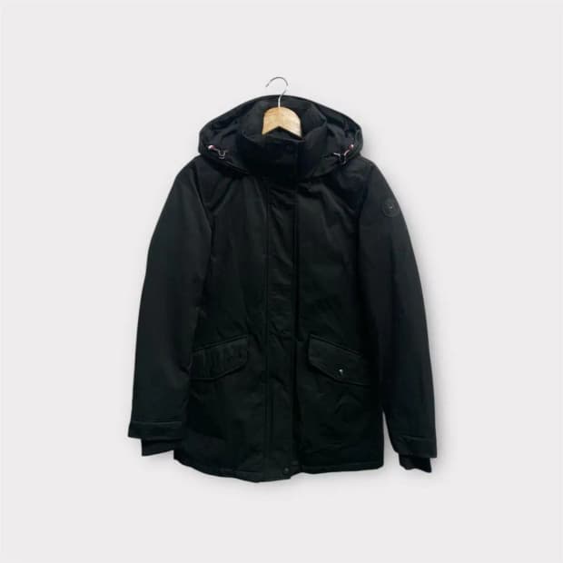 타미힐피거 블랙 패딩 XS