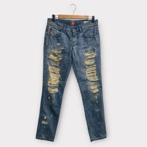 휴고보스 HUGO BOSS 빈티지 데님팬츠 -28사이즈