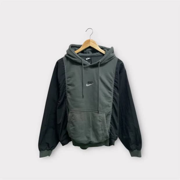 나이키 NSW 아이언그레이 후드티 M