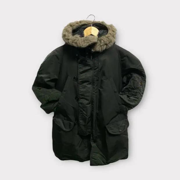 알파인더스트리 야상점퍼 카키 S-M