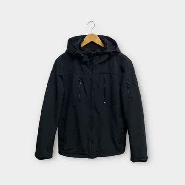 캘빈클라인 CK 셰르파 안감 자켓 BK - M