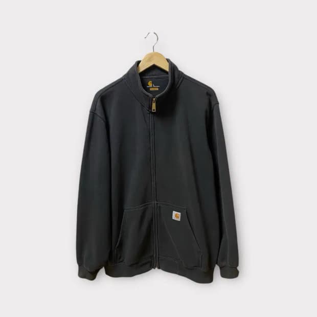 칼하트 휴튼 미드웨이트 기모 넥집업 L-XL