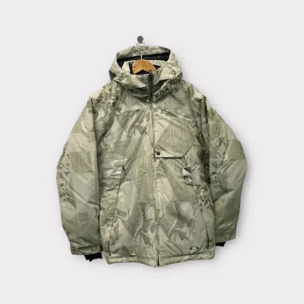 오클리 Oakley08's 써모라이트 스컬 스키복 바람막이 S-L