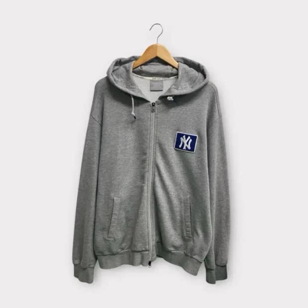 MLB 뉴욕 양키스 로고 베이직 후드집업 XL