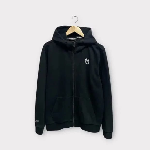 MLB 뉴욕 양키스 스몰로고 베이직 후드집업 L