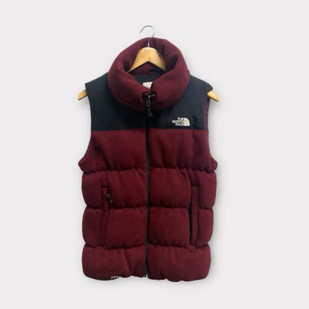 노스페이스 구스 패딩조끼 90