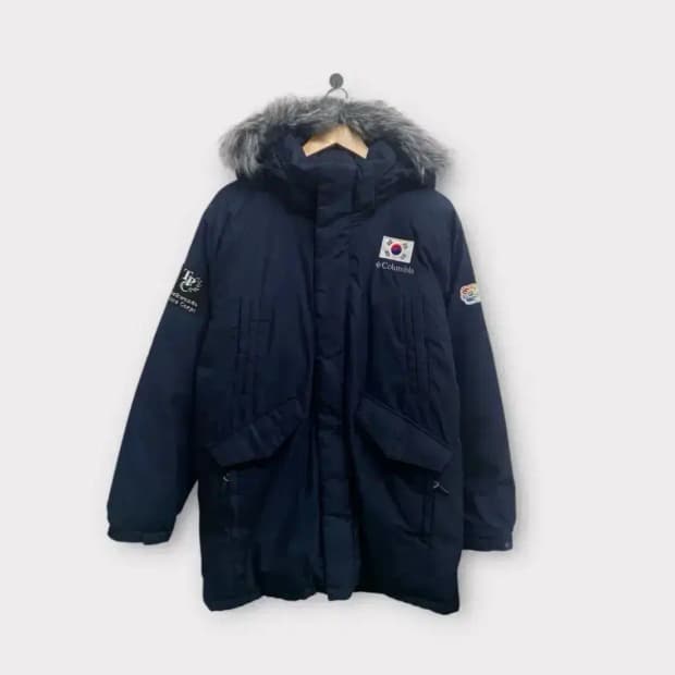 컬럼비아 태권도 국대 에디션 덕다운 패딩 - 2XL